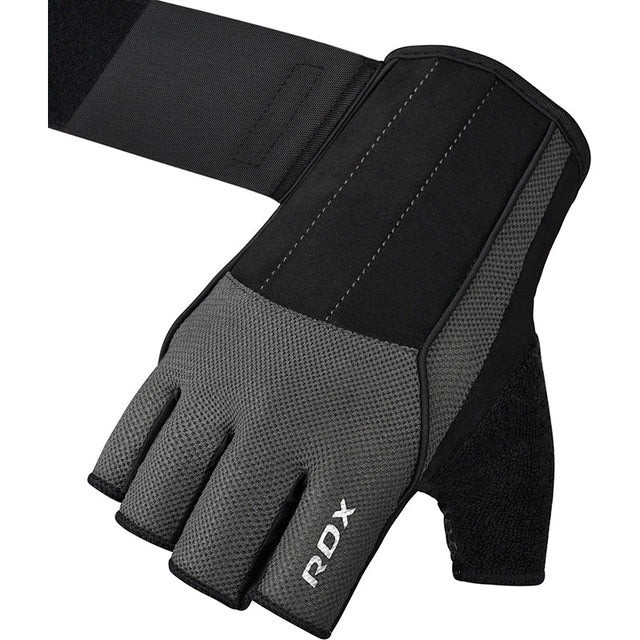 Рукавички для фітнесу RDX  W3 GREY WITH EVA PADDING-M Каменское - изображение 4