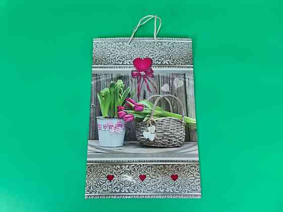 Пакет бумажный гигант вертиркальный (30х42х12)(артGV-088) (12 шт) Харьков