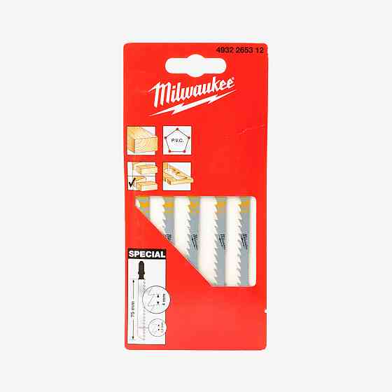 Полотна для лобзика SPECIAL MILWAUKEE, 75мм, (5шт) Одесса