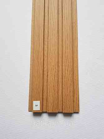 Стеновая реечная панель МДФ 117х12х2800 мм Дуб  СП12117-8 Киев