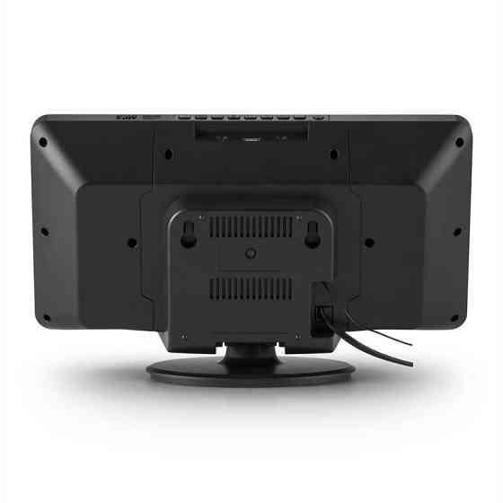 V-13 стереосистема CD MP3 USB-радіо будильник чорний настінний програвач компакт-дисків | Чорний Рівне