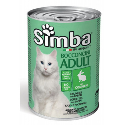 Консервы для кошек Simba Cat Wet кролик 415 г (8009470009089) Винница - изображение 1