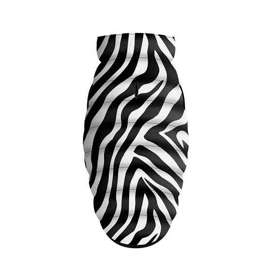 Курточка для собак WAUDOG Clothes, малюнок "Зебра", XS25, В 37-40 см, С 24-27 см Київ