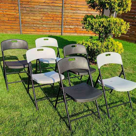 Складний стілець 46х52х79см Чорний SW-00001608 Київ