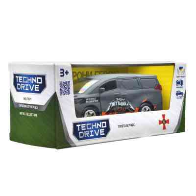 Машина Techno Drive серії Шеврони Героїв - Toyota Alphard - INVISIBLE INTERCEPTOR (KM6011) Вінниця