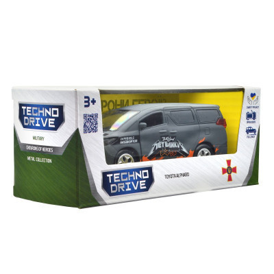 Машина Techno Drive серії Шеврони Героїв - Toyota Alphard - INVISIBLE INTERCEPTOR (KM6011) Вінниця - фото 2