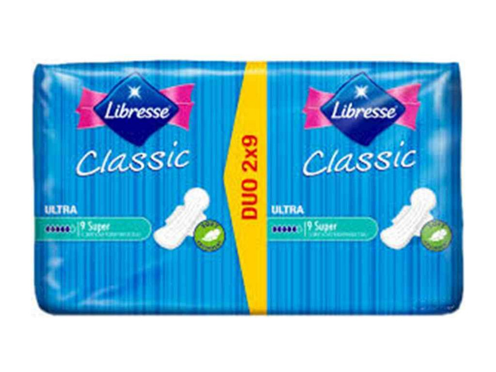 Прокладки гигиенические 18 шт/5 кр. (ClassicUltra Clip Duo Super Soft) ТМ LIBRESSE Киев - изображение 1