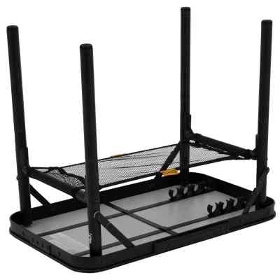 Туристический стол Bo-Camp Woodbine 56x34 cm Black/Wood look (1404191) (DAS303265) Винница