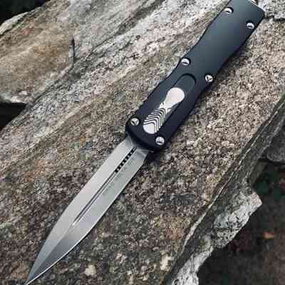 Нож Microtech Dirac Delta Double Edge Stonewash (227-10) Винница