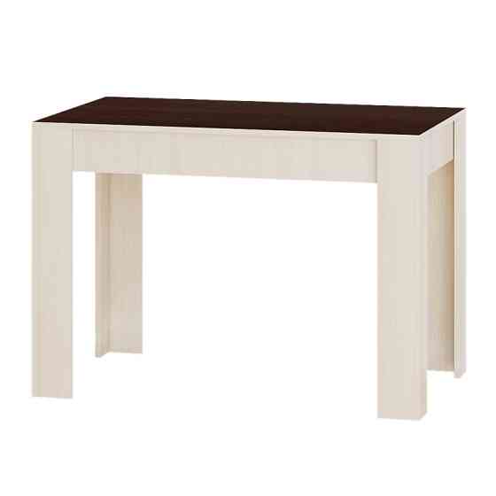 Обідній стіл Еверест СТО-1 110х65х77 см Венге темний + Дуб молочний (DTM-5583) Дніпро