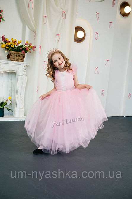 Рожева сукня святкова на 5-7 років Кривий Ріг - фото 3