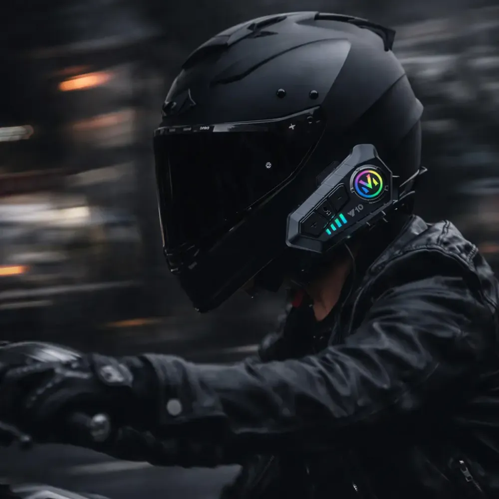 Беспроводная мотогарнитура Y10 на шлеме Bluetooth 5.3 Коломыя - изображение 2