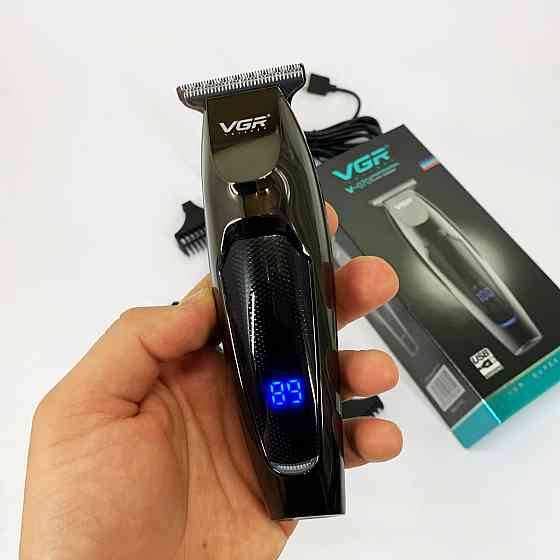 Тример для стрижки волосся потужний VGR, Електромашинка для стрижки Набір машинок CR-69 Івано-Франківськ