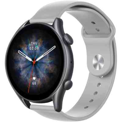 Ремешок для смарт-часов Armorstandart Silicone Watch Strap 22mm Light Grey (ARM80664) Винница