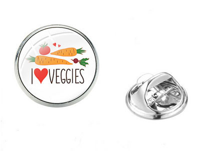 Брошь оригинальная маленькая веганская Vegan Киев - изображение 1