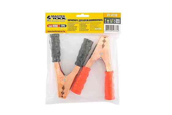 Затискачі для клем акумуляторні MASTERTOOL 400 А 15 см 81-0118 Коломыя