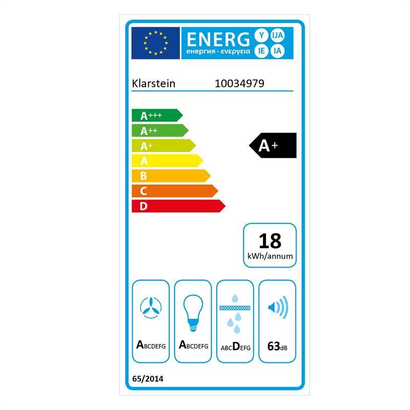 Витяжка Arianna 60 см 560м3/год сенсорна панель керування EEK A+ чорна 60 см (Німеччина, читати опис) Рівне - фото 2
