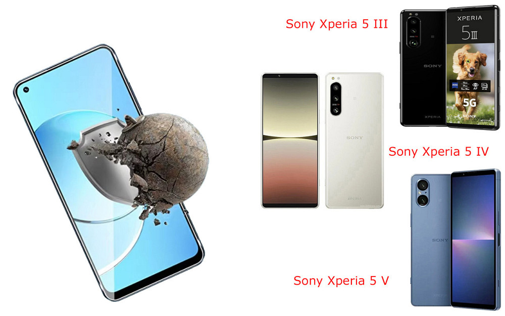 Защитное стекло DefenzoGlass для Sony Xperia 5 III, Xperia 5 IV, Xperia 5 V – двойная прочность Киев - изображение 2