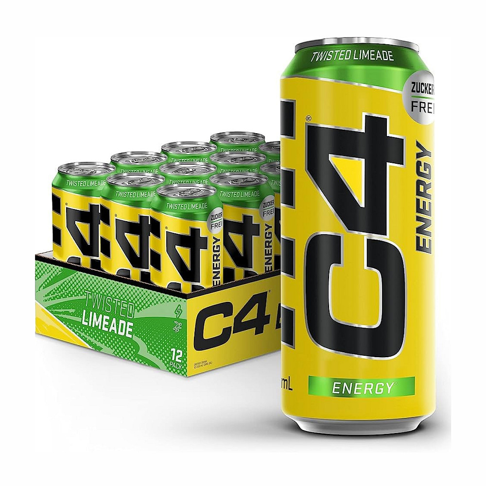 C4 - 500 ml х 12 шт Twisted limeade Луцк - изображение 1
