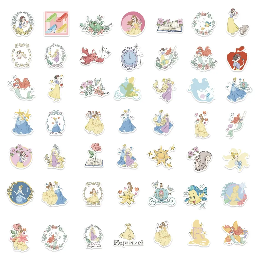 Набор виниловых наклеек Disney Princess Принцеса WTD-035 Киев - изображение 3
