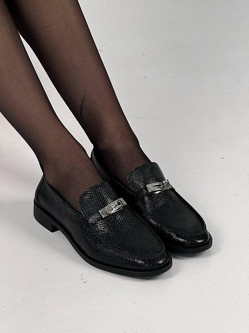 VIFEST Туфлі жіночі VIFEST 255 чорні (весна-осінь, шкіра (анаконда) натуральна) (5911) 40 Коломия - фото 1