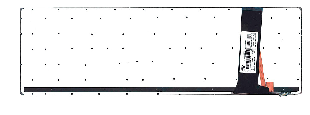 Клавиатура для ноутбука Asus (N550) с подсветкой (Light), Silver, (No Frame) RU/EN Вінниця - фото 3