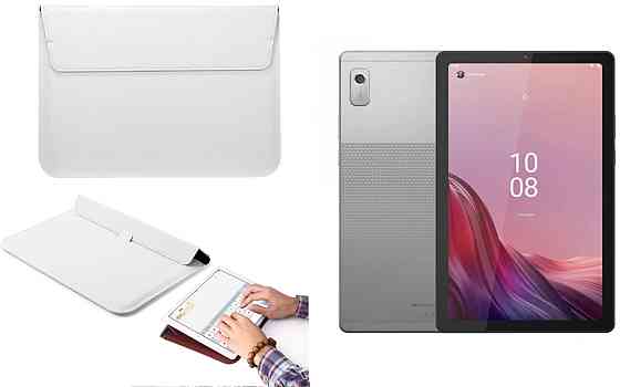 Чохол-конверт VitoCase для Lenovo Tab M9 TB-310FU, з функцією підставки для планшета Білий Київ