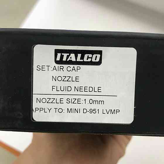 Сопло 1мм для фарбопульта D-951-MINI LVMP ITALCO NS-D-951-MINI-1.0 LM Одеса