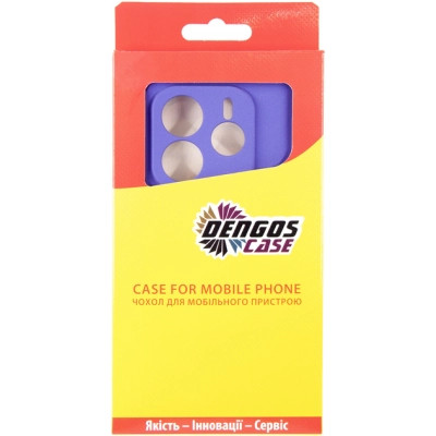 Чохол до мобільного телефона Dengos Kit Xiaomi Redmi Note 14 5G Carbon + 2 pcs glass (Purple) (DG-CTG2P-10) Вінниця - фото 4