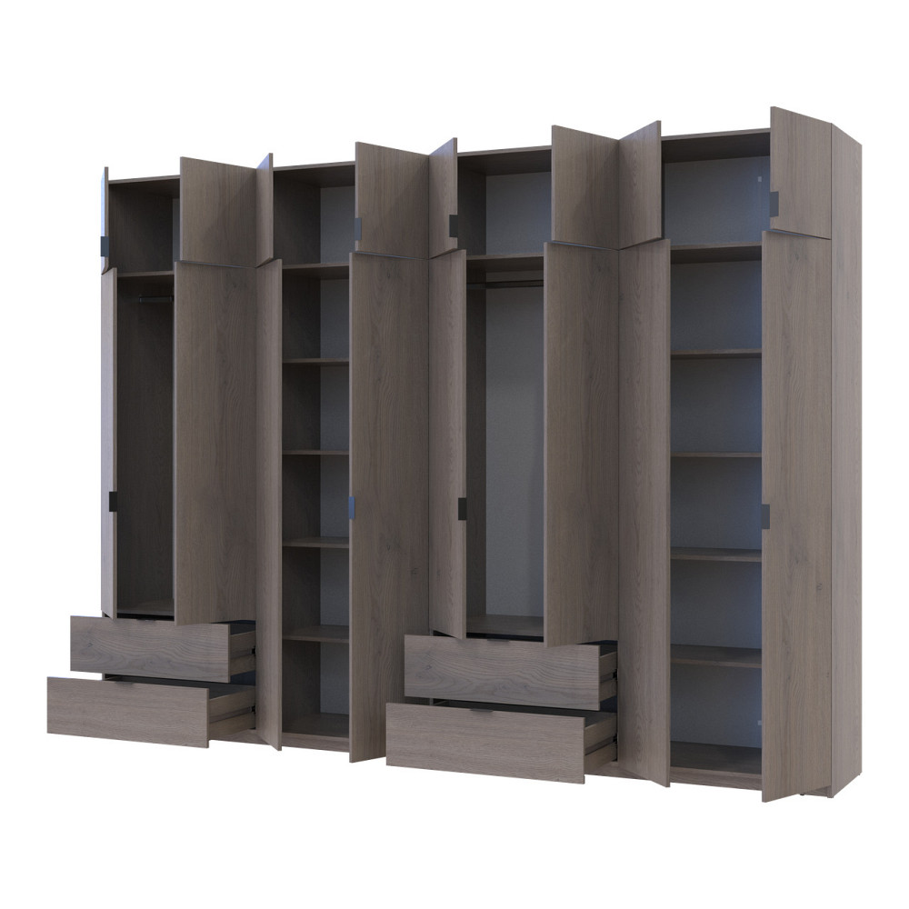 Комплект шаф для одягу Doros Лукас (2 шт.) 320х50х240 см Канноло (DRS-011857) Дніпро - фото 3