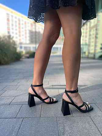 LIRIO Босоніжки жіночі чорні літні LIRIO L0282/8073-68 натуральна шкіра / Стильні босоніжки р. Коломыя