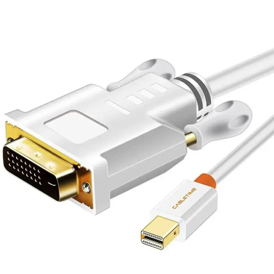 Кабель Cabletime mini DisplayPort - VGA v1.4 (M/M), 0.2 м White (CD48K) ( 16886 ) Харьков - изображение 1