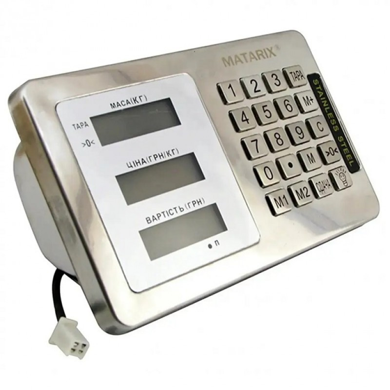 Весы товарные MATARIX MX-421 150 кг 30*40 усиленные для бизнеса Одесса - изображение 3