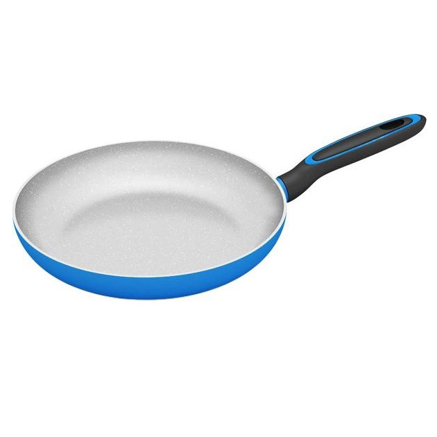 Легка сковорода для домашньої кухні Magio, Кована алюмінієва сковорода глибока для дому IS-31 Львів - фото 11