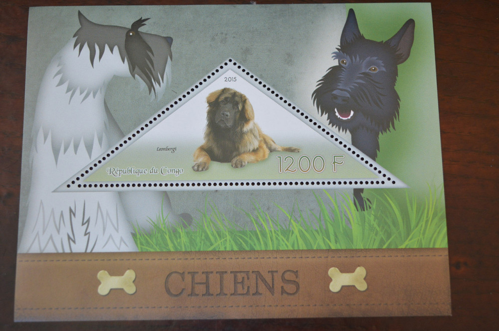 Конго. Фауна. Личности. Блок. 2014 г. (А-34) Полтава - изображение 1