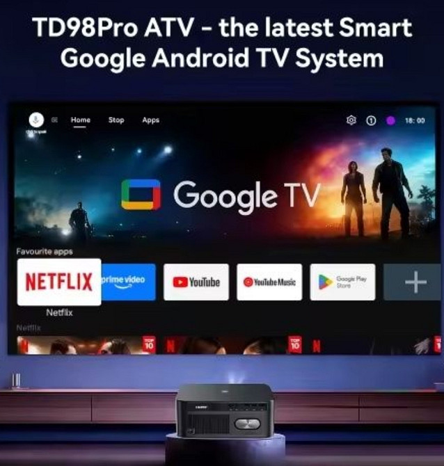 Проектор Thundeal TD98Pro ATV Харьков - изображение 1