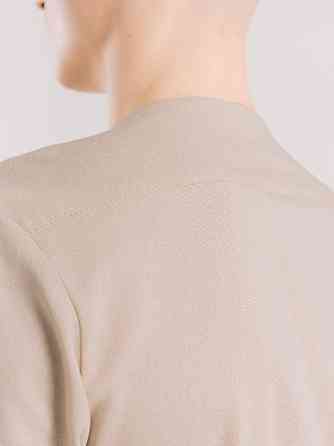 Мужская рубашка бежевая с длинным рукавом Pobedov Horizon Киев