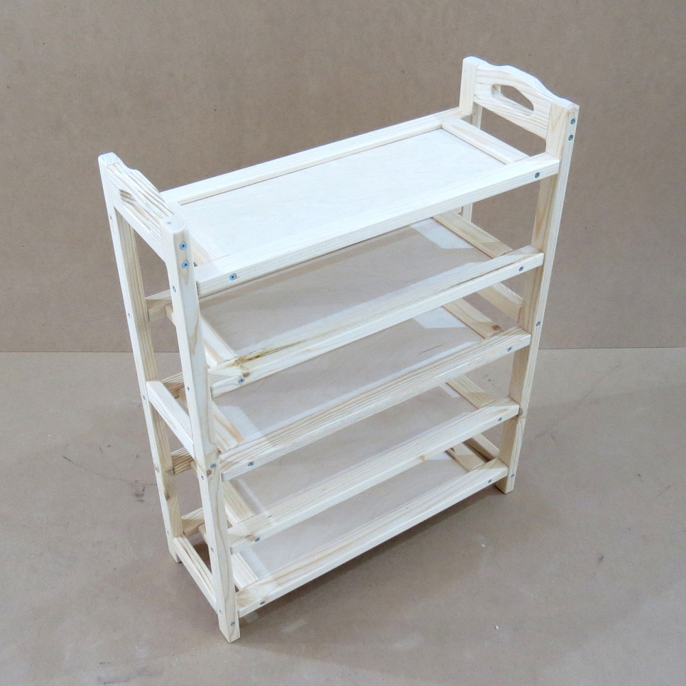 Полиця для взуття "Делемон 79х87" бланже Миколаїв - фото 6