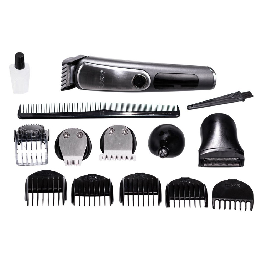 Набір для стрижки волосся 5 в 1 машинка, триммер та бритва VGR HP-V-105 Коломыя - изображение 9