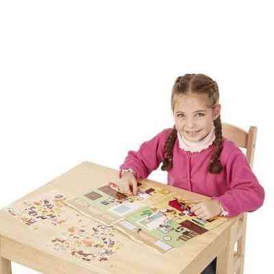 Набор для творчества Melissa&Doug Объемные многоразовые наклейки Дом для животных (MD19429) Винница