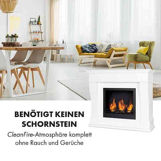 Phantasma Cottage Pillar етаноловий камін бездимний пальник із неіржавкої сталі 3 x 300 мл 2 години неіржавка Рівне