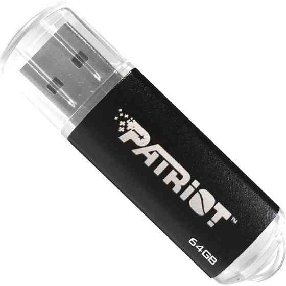 Флеш-накопитель Patriot USB 2.0 Xporter Pulse 64GB Metal/Black Киев
