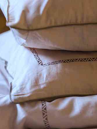 Ecotton Комплект постільної білизни Ecotton Євро з вишивкою та кантом Shifting Sand в чохлі для Коломыя