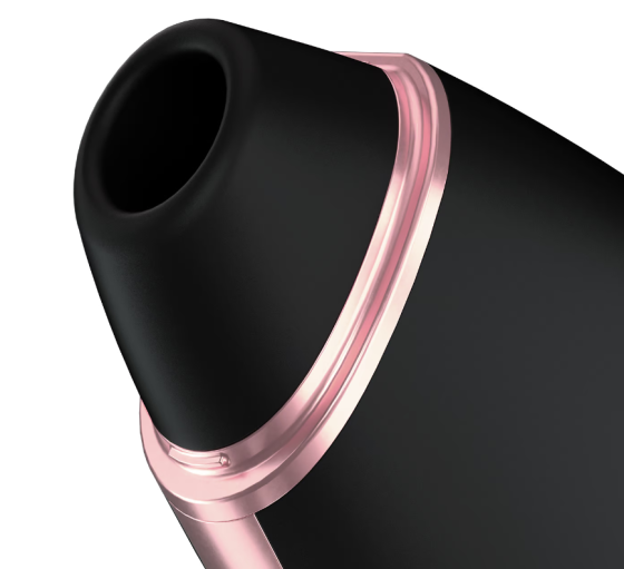 Вакуумний кліторальний вібратор - Satisfyer Love Triangle Black (App) Sex Aura Київ