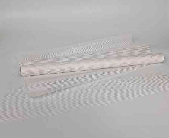 Плівка флориста матова для квітів (57) (h600) Смуга тонка No15 Біла (1 шт.) Харків