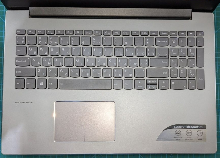 Ноутбук: Lenovo 520-15IKB (i7-8550u) 16Gb. 240Gb.SSD/gf mx 150, від АКБ. Харків - фото 7