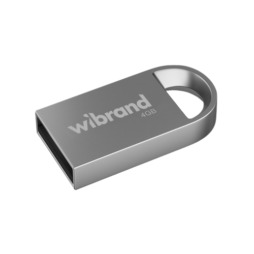 Флешка 4Гб USB 2.0 срібло lynx Wibrand Житомир