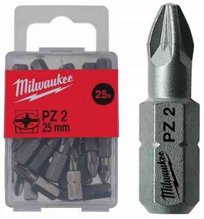 Біта для шурупокрута Milwaukee pz2 x 25 мм (25 шт) 4932399590 Коломия