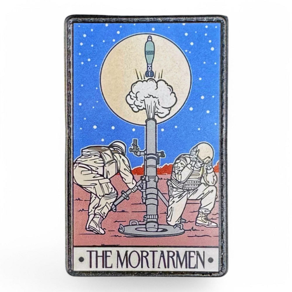 Патч / шеврон мінометники "The Mortarmen" Запоріжжя - фото 1