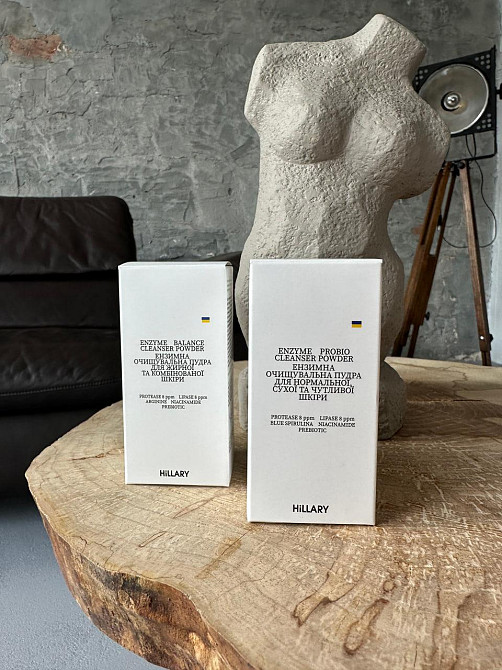 Ензимна пудра для нормальної та сухої шкіри + Зволожуючий гель для вмивання з вітаміном C Київ - фото 4